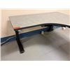 Image 5 : Metal Corner Desk w/ Adjustable Height 58" x 64" x 23"