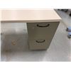 Image 3 : Steelcase Desk w/ 2 Drawers 48" x 24" x 29"H