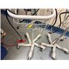 Image 5 : Qty 2 Welch Allyn Patient SpO2 Vital Signs Monitors on Rolling Pole Stands (both power on & show E35