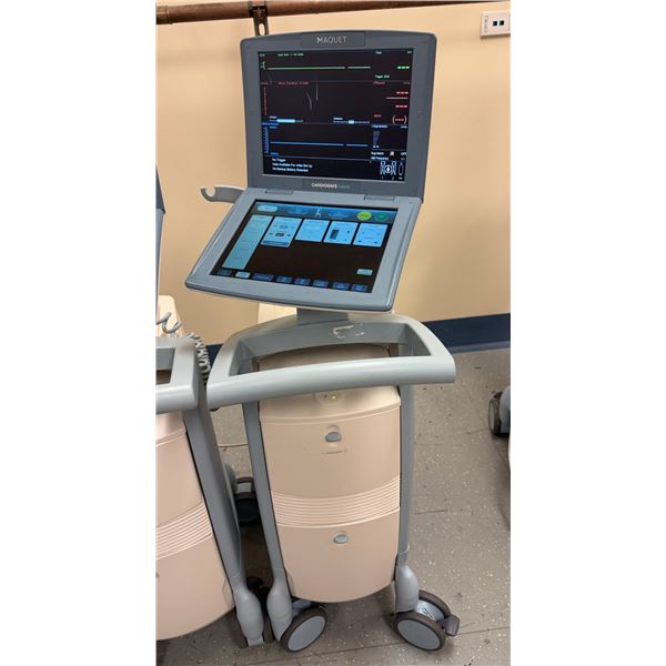 Maquet Cardiosave Hybrid Intra-Aortic Balloon Pump on Transport Stand
