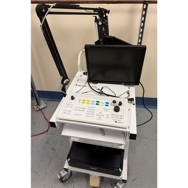 CareFusion EMG Cart w/ NEC MultiSync EA192M Monitor & Canon iP7220 Printer