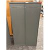 Image 1 : Metal 2-Door Cabinet w/ 4 Adjustable Shelves 36" x 18"