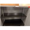Image 5 : Metal 2-Door Cabinet w/ 4 Adjustable Shelves 36" x 18"