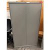 Image 1 : Metal 2-Door Cabinet w/ 4 Adjustable Shelves 36" x 18"