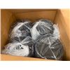 Image 4 : Qty 20 Boxes DXHHPL903 Black 9" Disposable Plates