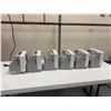 Image 16 : Qty 6 Philips IntelliVue MP5/MP5T Patient Monitors (all power on)
