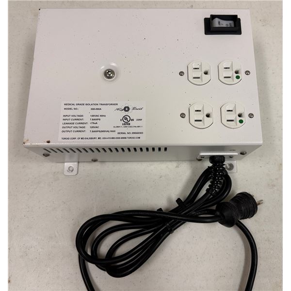 Toroid  ISB-090A Medical Grade Isolation Transformer