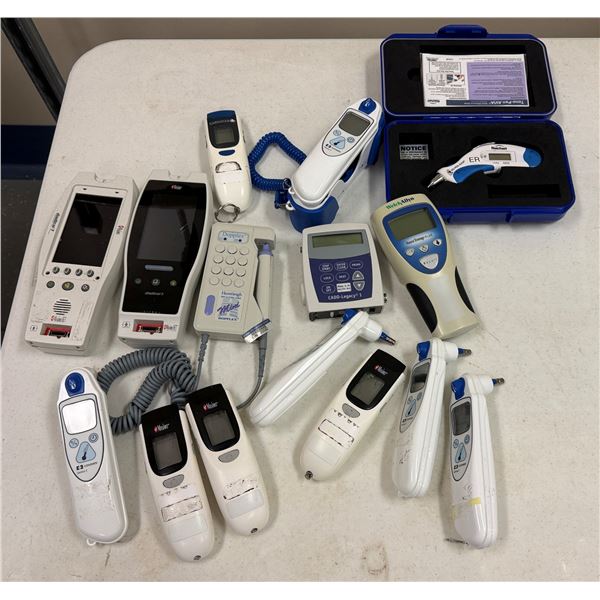 Multiple Medical Equipment: Reichart Tono-Pen, Masimo Pulse CO-Oximeters, Dopplex Vascular Dropper,