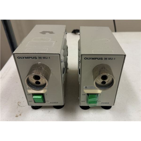 Qty 2 Olympus MU-1 Endoscopy Maintenance Units