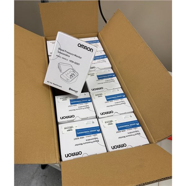 Box of 10 Omron HEM-9200T Blood Pressure Monitors New