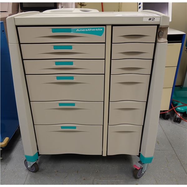 Capsa Solutions Avalo AC Auto-Relock 12-Drawer Procedure Cart