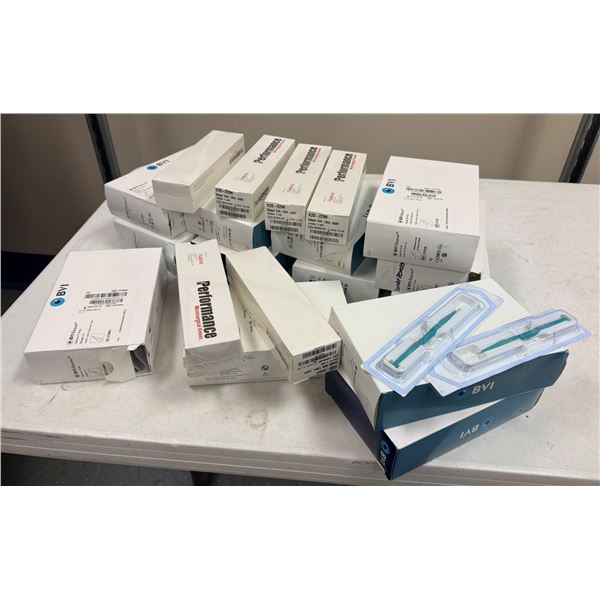 Multiple Boxes Katena Performance Microsurgical Knives & BVI Beaver Xstar Slit Knives