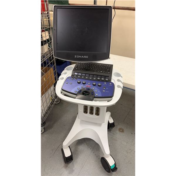 Zonare ZS3 SmartCart Diagnostic Ultrasound System (no power)