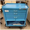 Image 1 : Waterloo Uni-Cart Medical Cabinet on Wheels w/ 4 Drawers 27" x 18" x 33"H