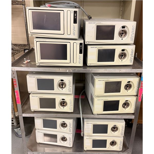 Qty 12 Stryker Pneumo Sure High Flow Insufflators & SDC3 Management Systems (cart not included)