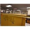 Image 10 : Lab Safety 2-Door Storage Cabinet for Flammable Liquids w/ Inside Shelving 34" x 34" x 65"H