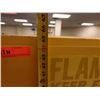 Image 12 : Lab Safety 2-Door Storage Cabinet for Flammable Liquids w/ Inside Shelving 34" x 34" x 65"H