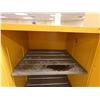 Image 3 : Lab Safety 2-Door Storage Cabinet for Flammable Liquids w/ Inside Shelving 34" x 34" x 65"H