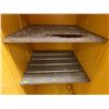 Image 4 : Lab Safety 2-Door Storage Cabinet for Flammable Liquids w/ Inside Shelving 34" x 34" x 65"H
