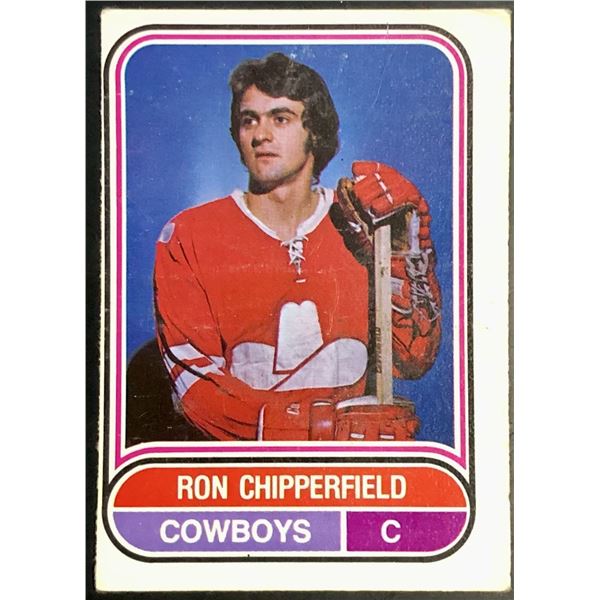1975-76 O-PEE-CHEE WHA RON CHIPPERFIELD ROOKIE CARD