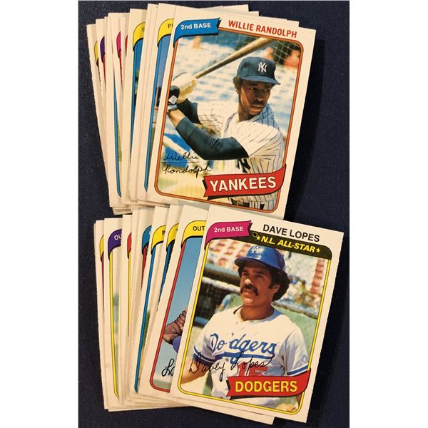 1980 O-PEE-CHEE BASEBALL COLLECTION (25)