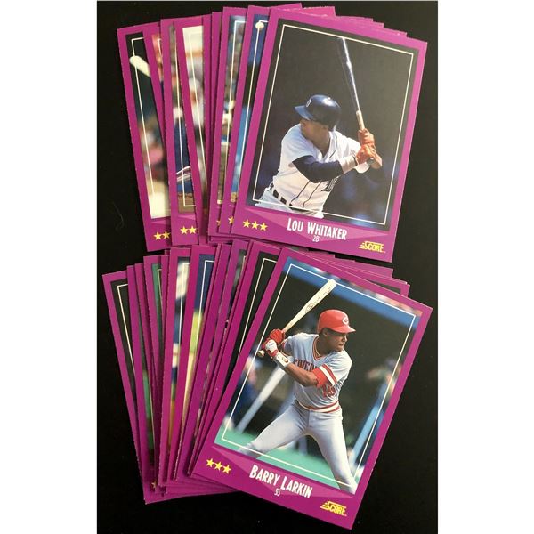 1988 SCORE BASEBALL COLLECTION - 25 CARDS