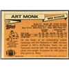 Image 2 : 1981 TOPPS NFL ART MONK (HOF) ROOKIE CARD