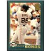 Image 1 : 2001 TOPPS BARRY BONDS