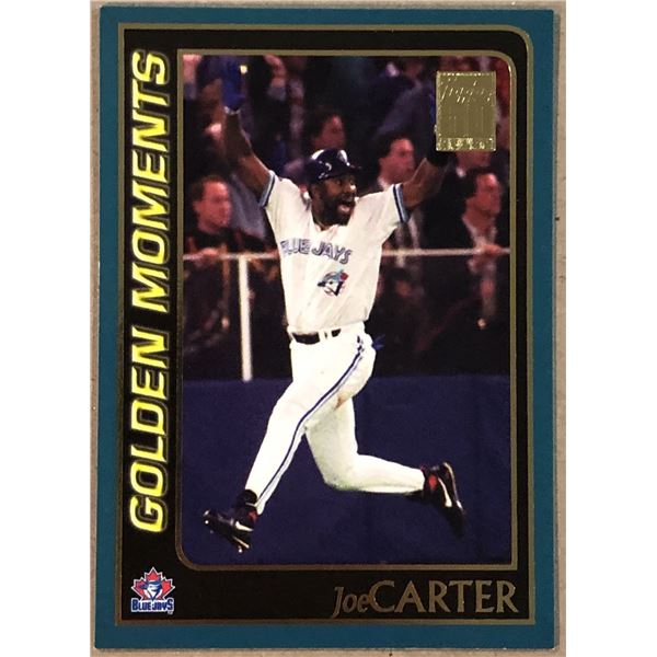 2001 TOPPS JOE CARTER