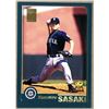 Image 1 : 2001 TOPPS KAZUHIRO SASAKI ROOKIE CARD