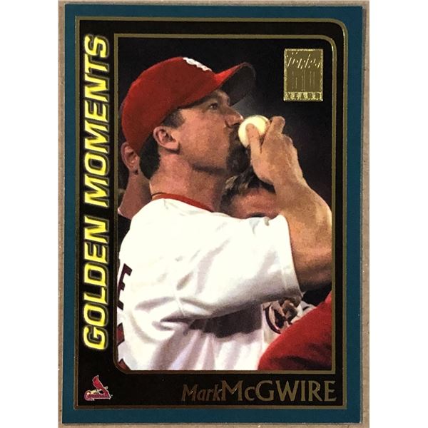2001 TOPPS MARK McGWIRE