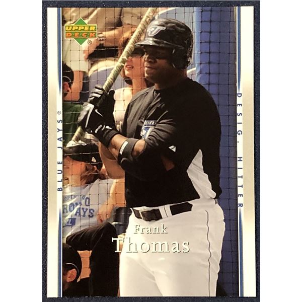 2007 UPPER DECK FRANK THOMAS (HOF)