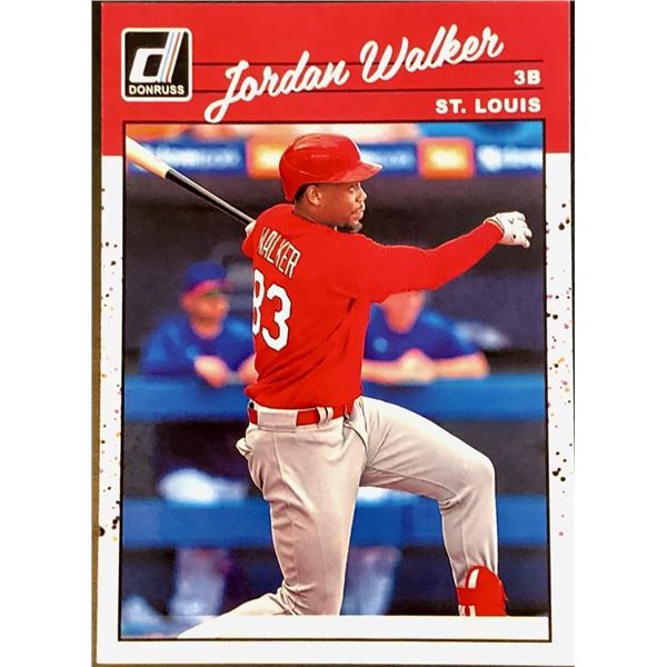 2023 DONRUSS JORDAN WALKER ROOKIE CARD