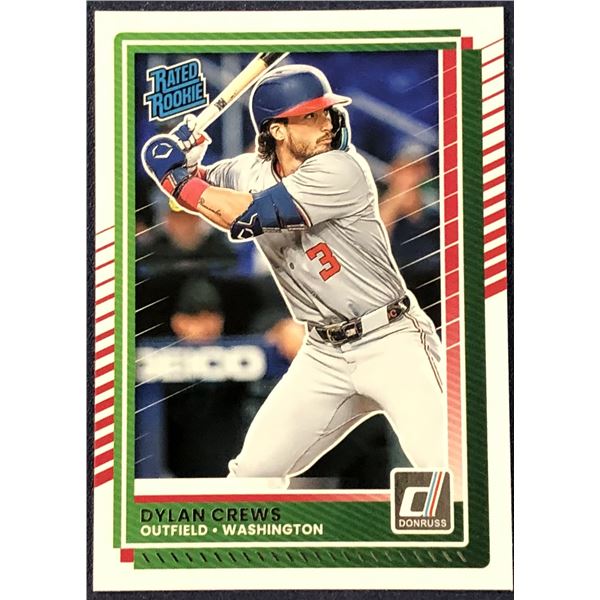 2025 DONRUSS DYLAN CREWS ROOKIE CARD