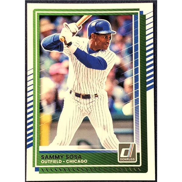 2025 DONRUSS SAMMY SOSA