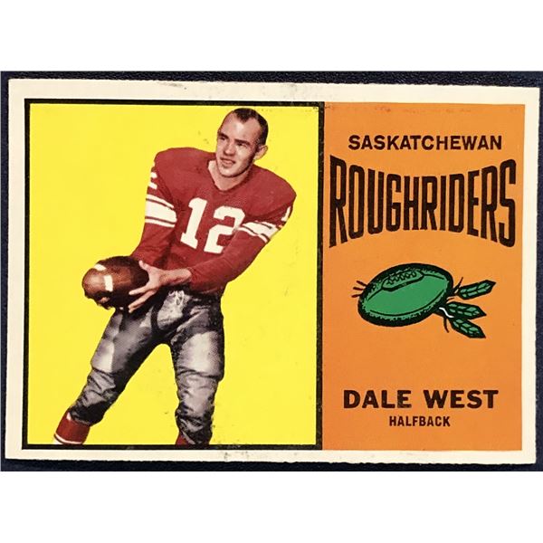 1964 O-PEE-CHEE CFL DALE WEST