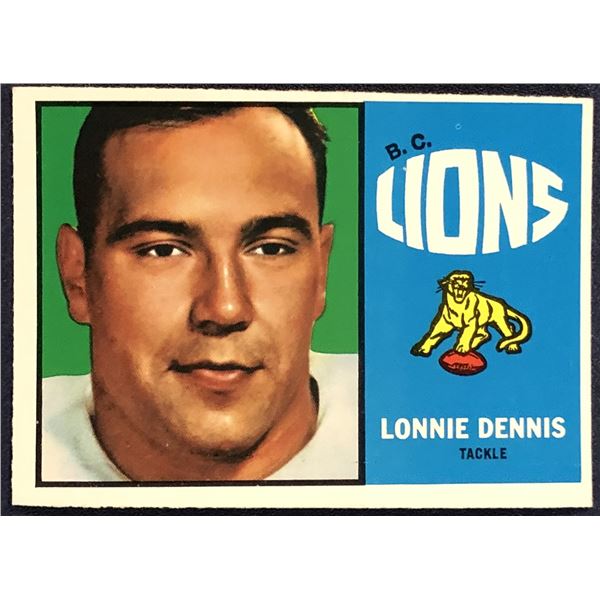1964 O-PEE-CHEE CFL LONNIE DENNIS
