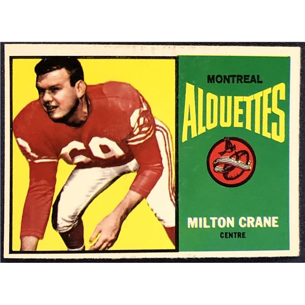 1964 O-PEE-CHEE CFL MILTON CRANE