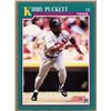 Image 1 : 1991 SCORE KIRBY PUCKETT (HOF)