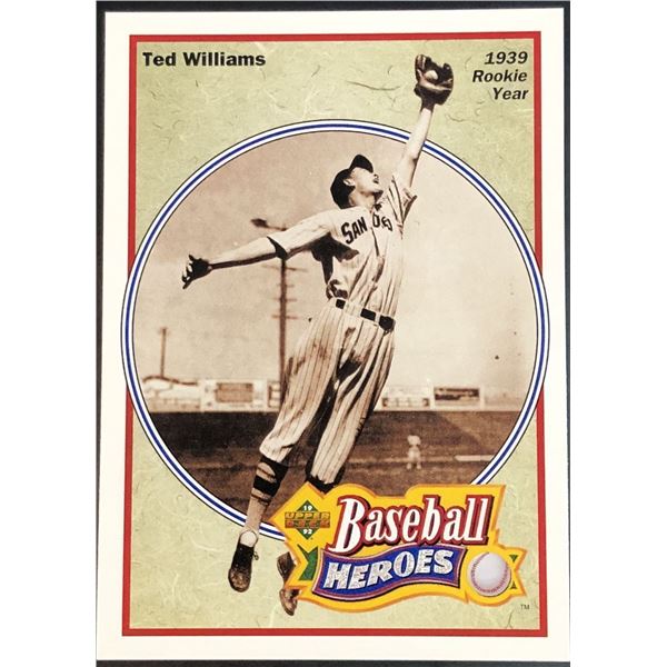 1992 UPPER DECK TED WILLIAMS (HOF)