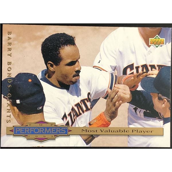 1994 UPPER DECK BARRY BONDS