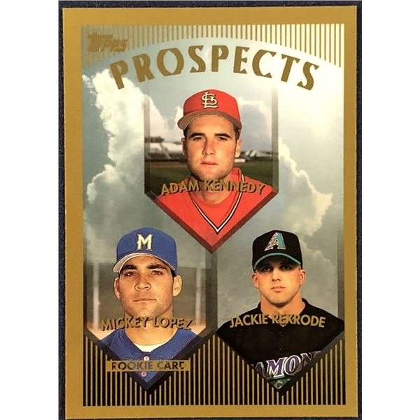 1999 TOPPS ADAM KENNEDY ROOKIE CARD