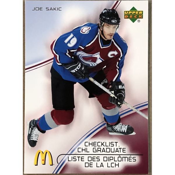 2005-06 UPPER DECK JOE SAKIC (HOF)