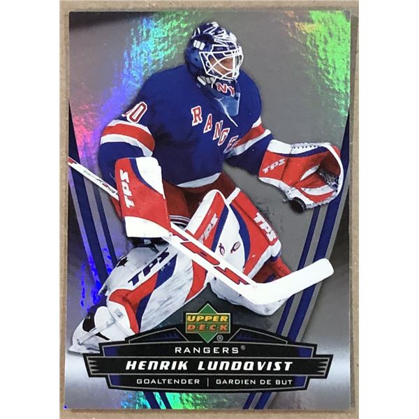 2006-07 UPPER DECK HENRIK LUNDQVIST