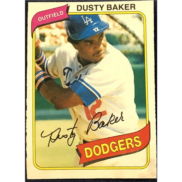1980 O-PEE-CHEE DUSTY BAKER