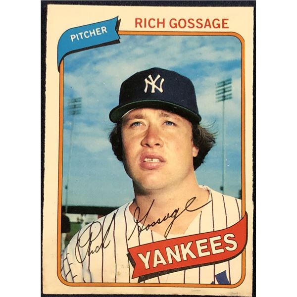 1980 O-PEE-CHEE GOOSE GOSSAGE (HOF)