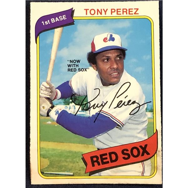 1980 O-PEE-CHEE TONY PEREZ (HOF)