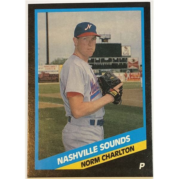1988 CMC NORM CHARLTON MINOR LEAGUE CARD