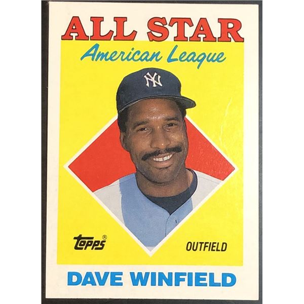1988 TOPPS DAVE WINFIELD (HOF)
