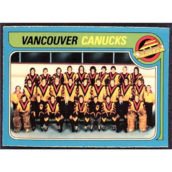 1979-80 O-PEE-CHEE VANCOUVER CANUCKS